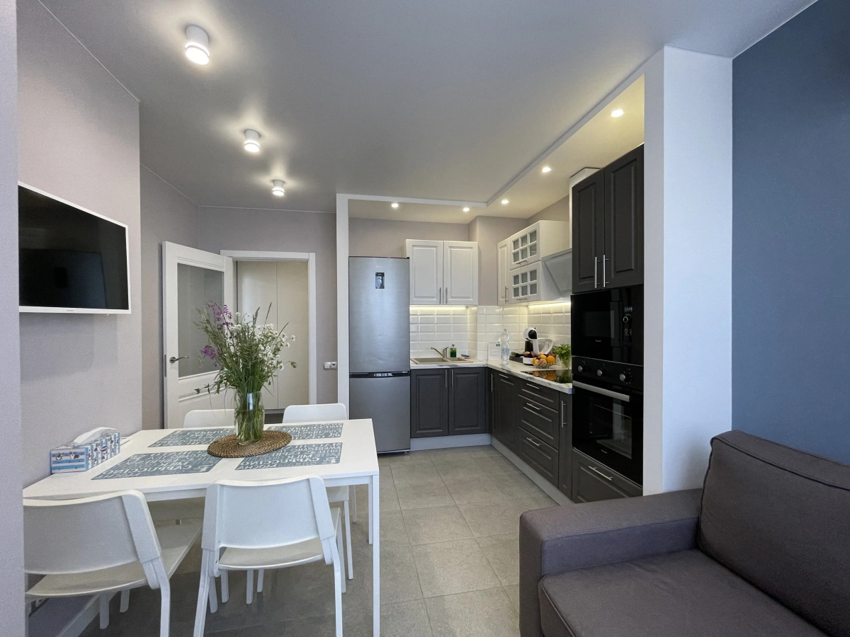 Апартаменты Fresh двухкомнатные с 2 спальнями и ванной