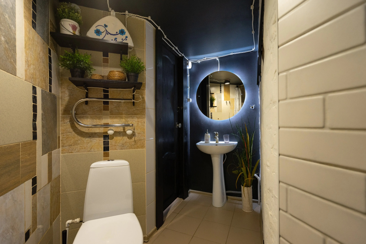 Квартира Двухуровневая с Сауной и Камином