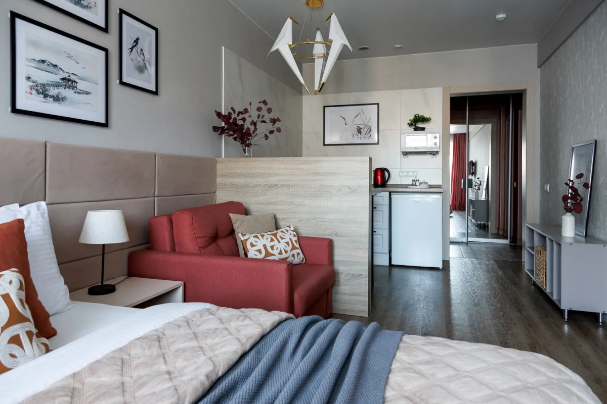 Апартаменты Студия Rose в самом центре Иркутска