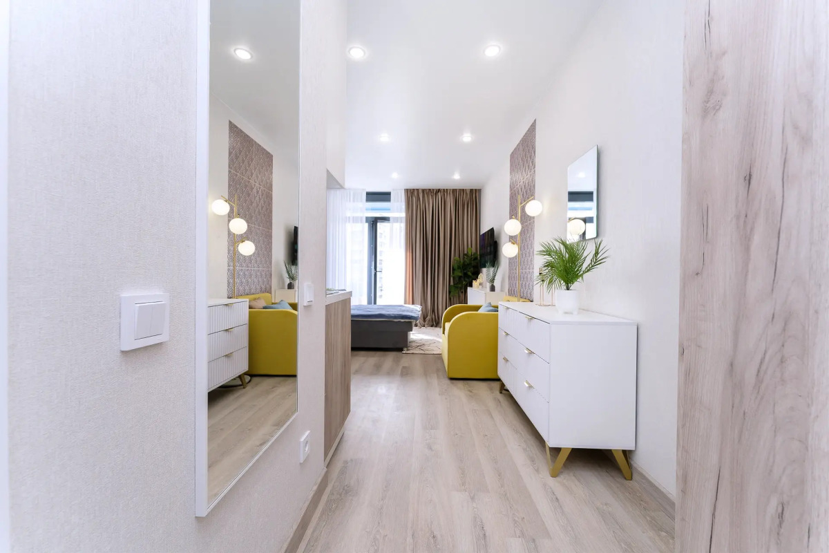 Квартира Студия с Балконом и Видом на Море