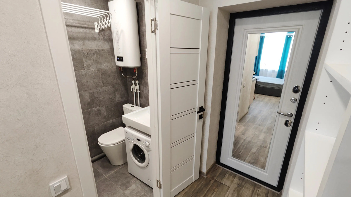 Апартаменты Лазурная студия у метро Суконная слобода