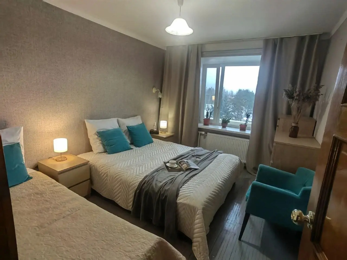 Квартира большая двухкомнатная у леса и озера