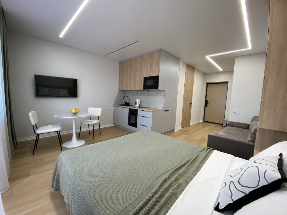 Квартира Уютная Студия в 7 Минутах от Центра