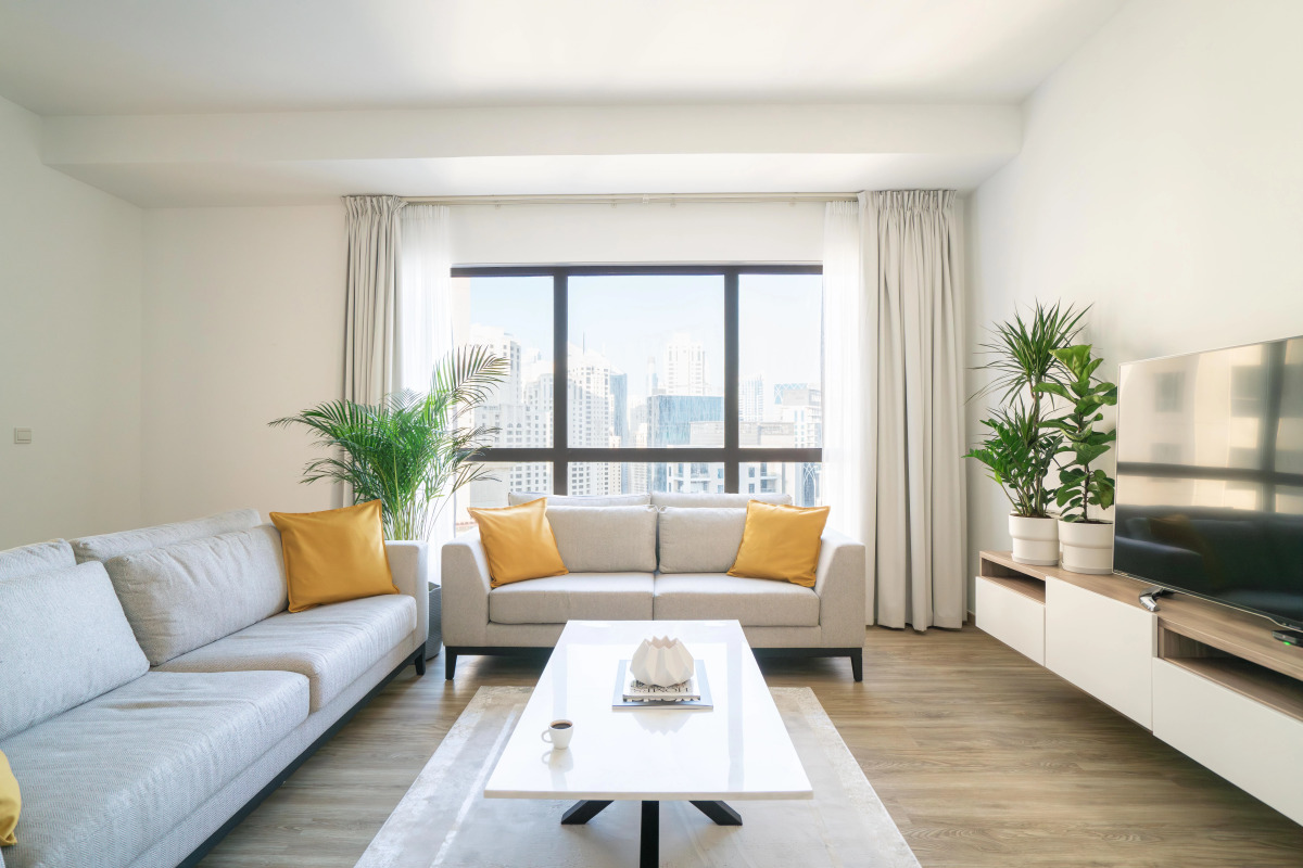 Апартаменты GMA Amwaj 2BR Sea View High Floor