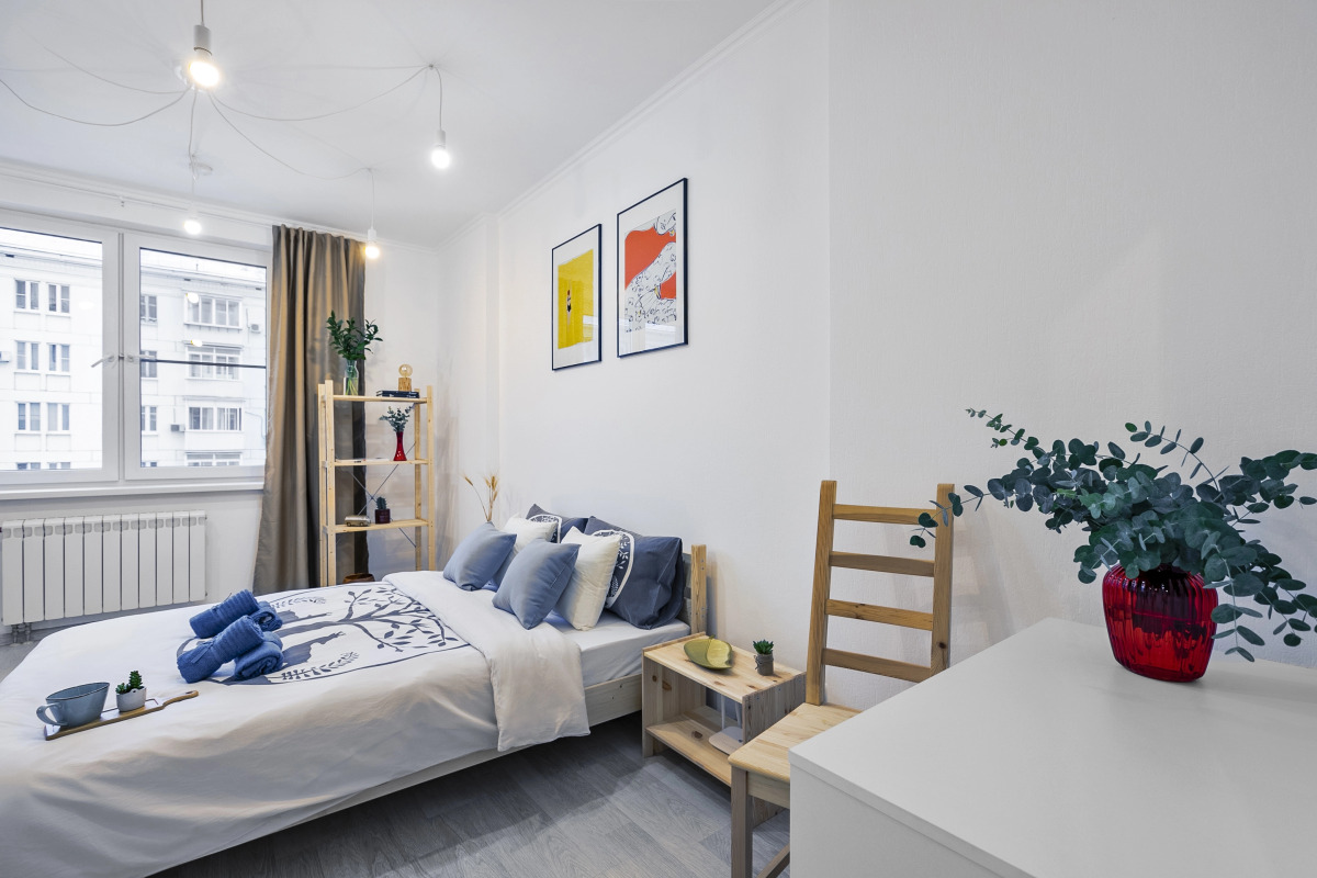 Great view 2-rooms Apartment 2 Min Walk to Raykin Plaza 2