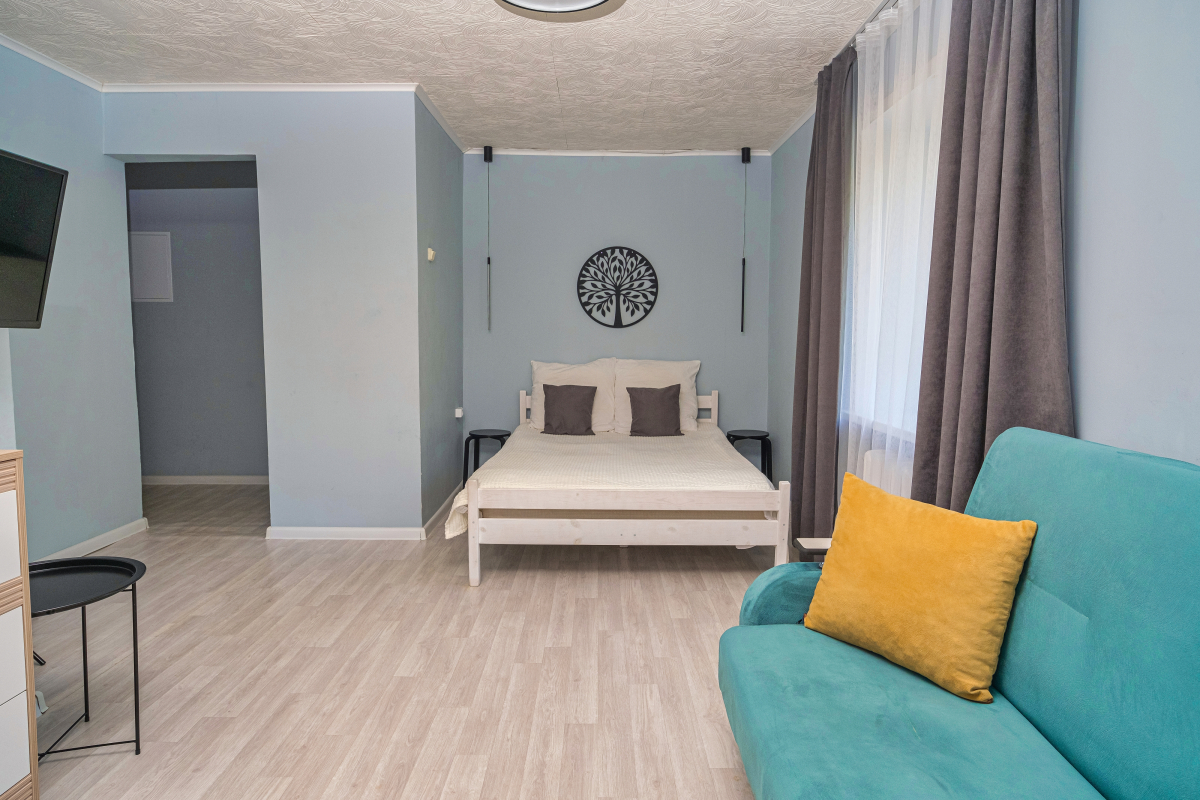 Апартаменты в тихом месте рядом с главными улицами города