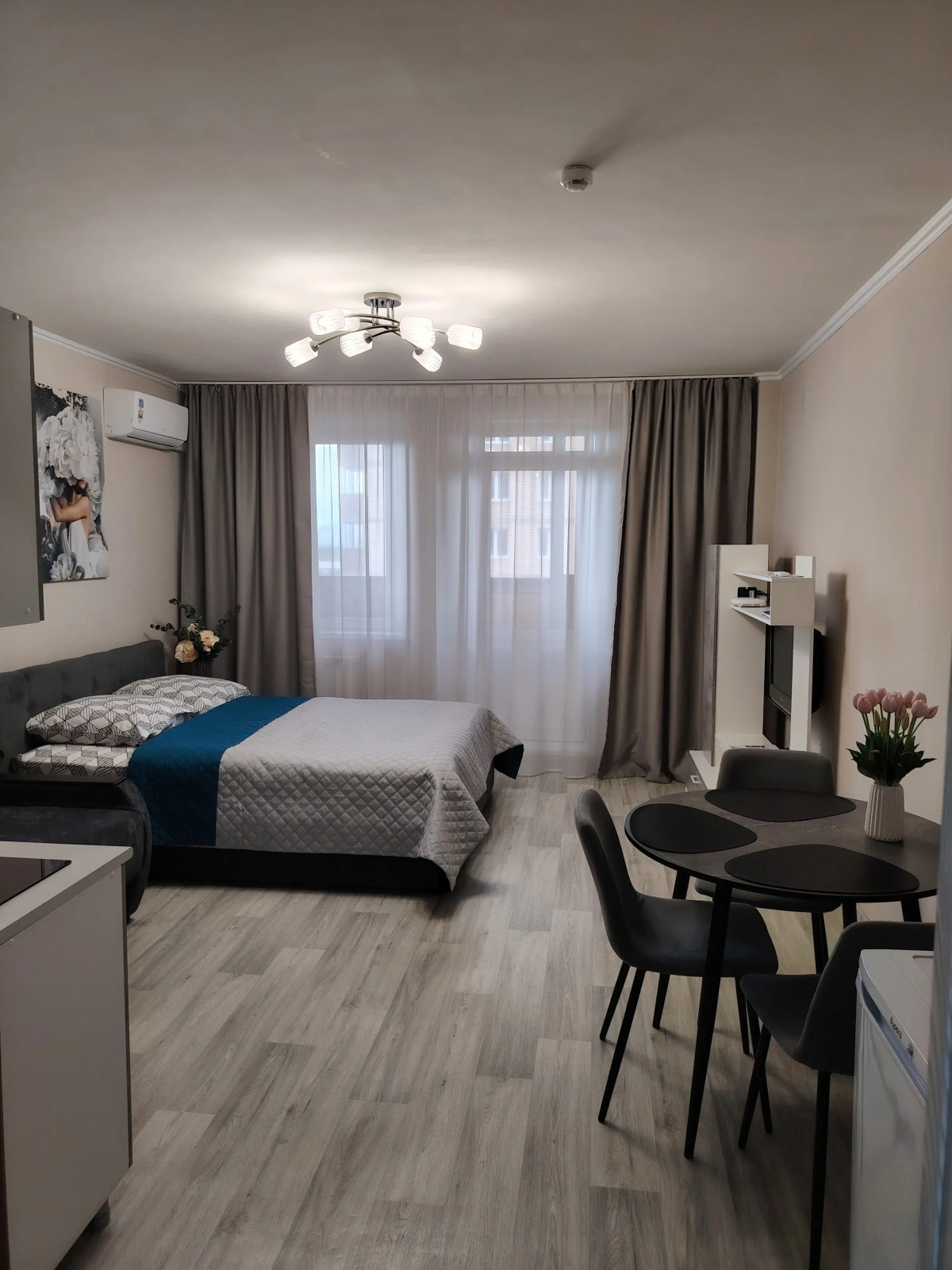 Квартира Уютная квартира студия рядом с центром города