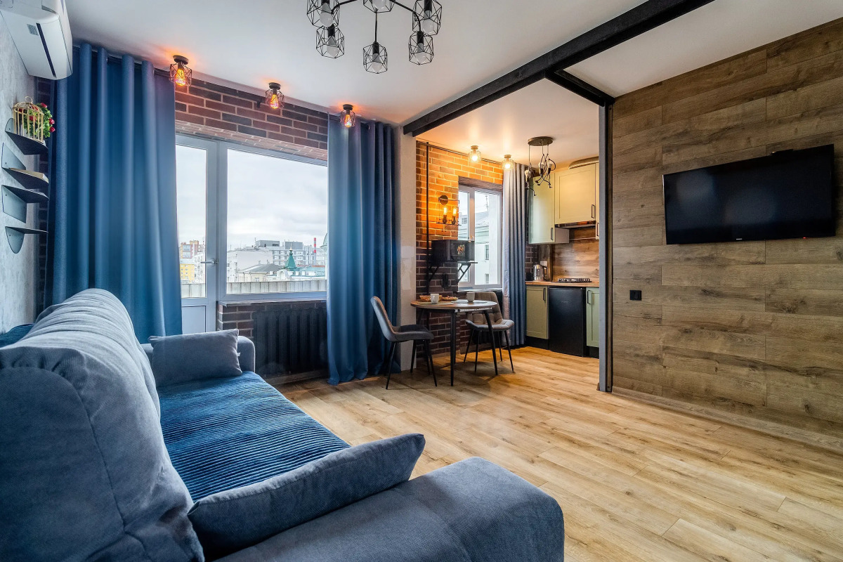 Апартаменты Видовая Студия в Центре Нижнего Новгорода(пл.Горького,1)