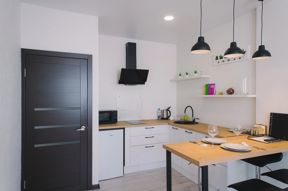 Апартаменты Abri Luxe в ЖК на Механошина с видом на город