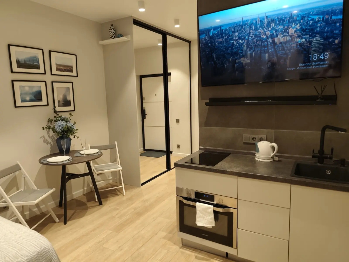 Квартира Студия Happy People возле Сколково на Эйнштейна 2