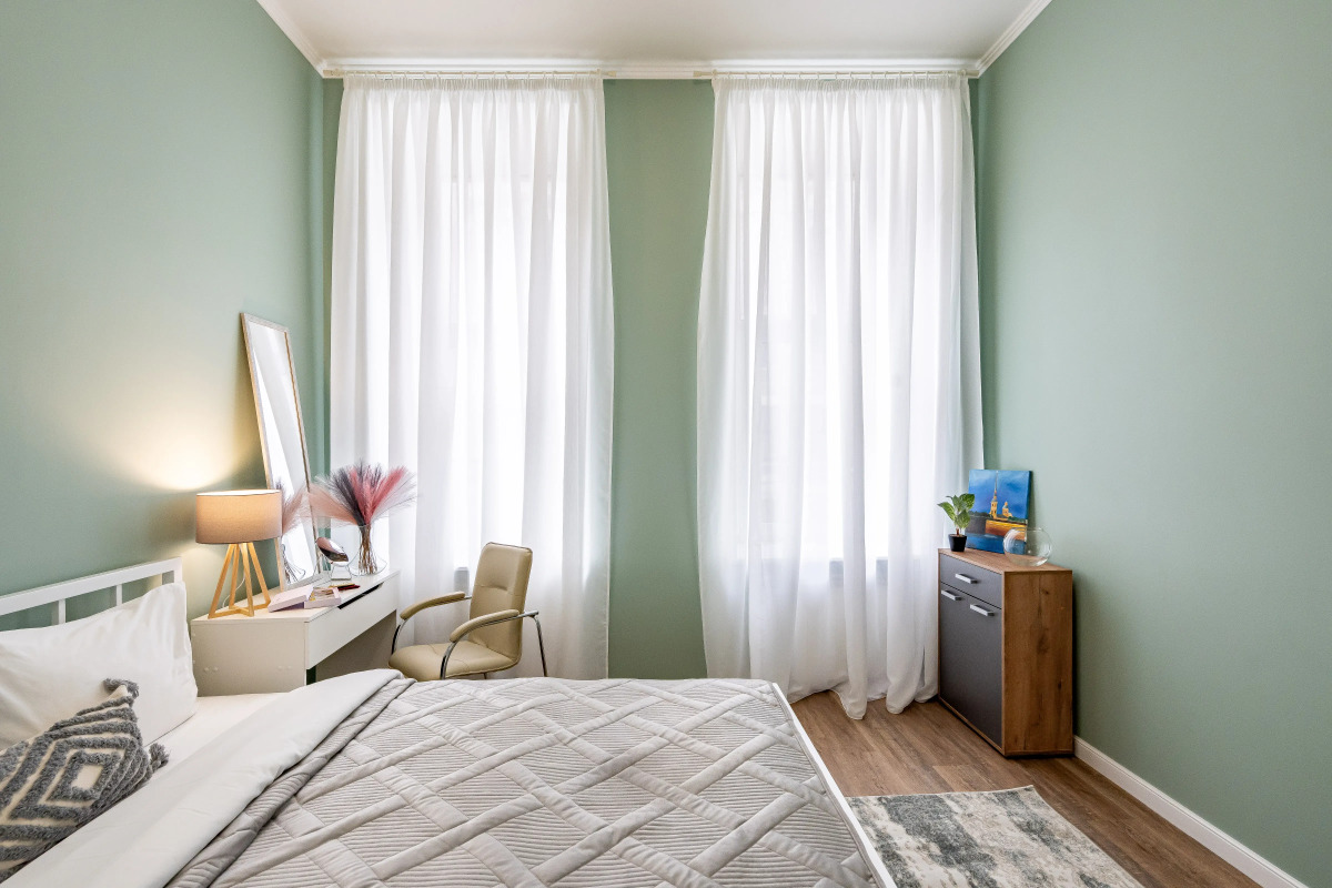 Апартаменты Sergeew Apartments двухкомнатный Люкс с видом на набережную Фонтанки