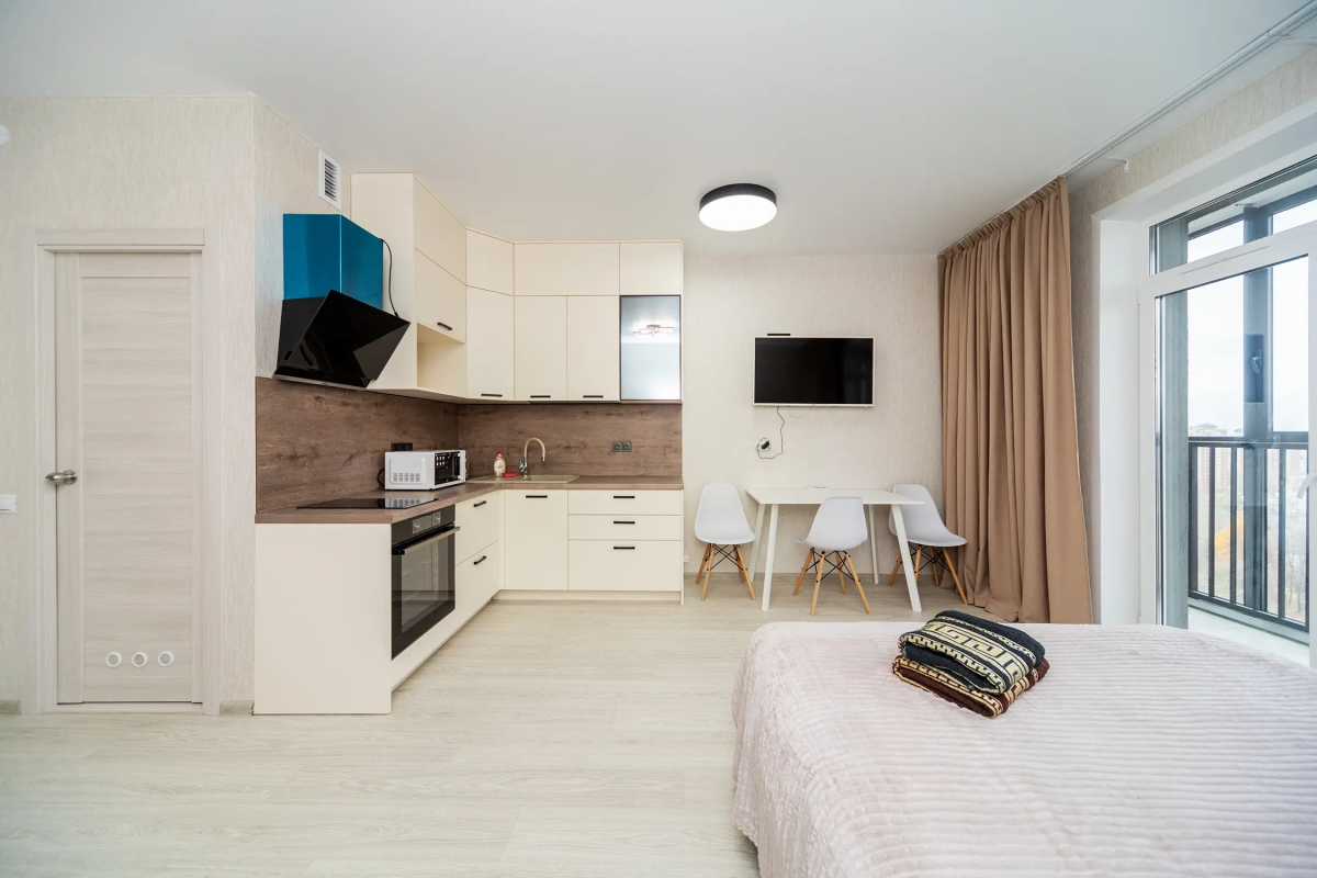 Апартаменты Уютная Студия в Новом Доме у Жд Вокзала