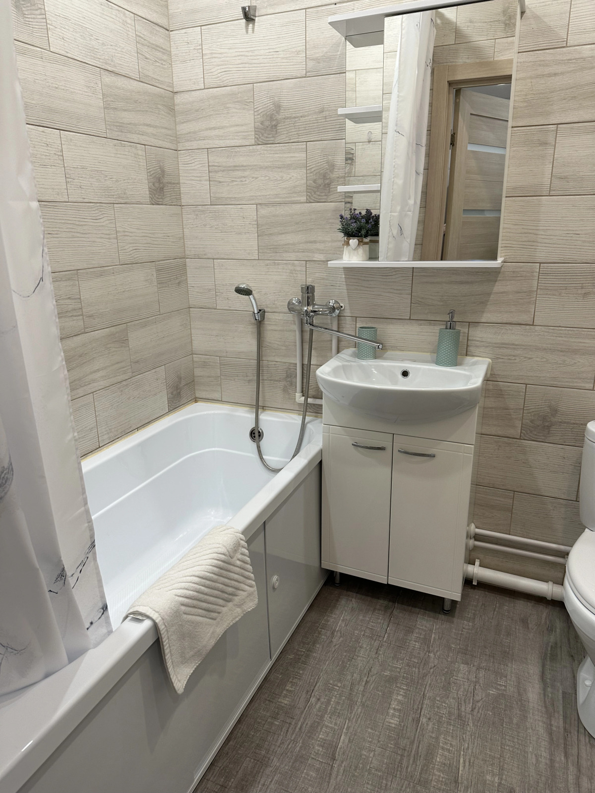 Апартаменты Однокомнатная около вокзала