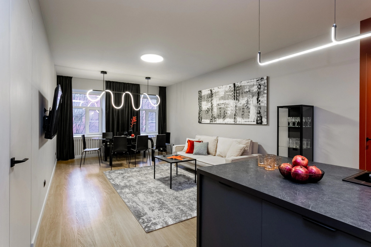 Квартира GetFlat Ruby для 1-10 гостей