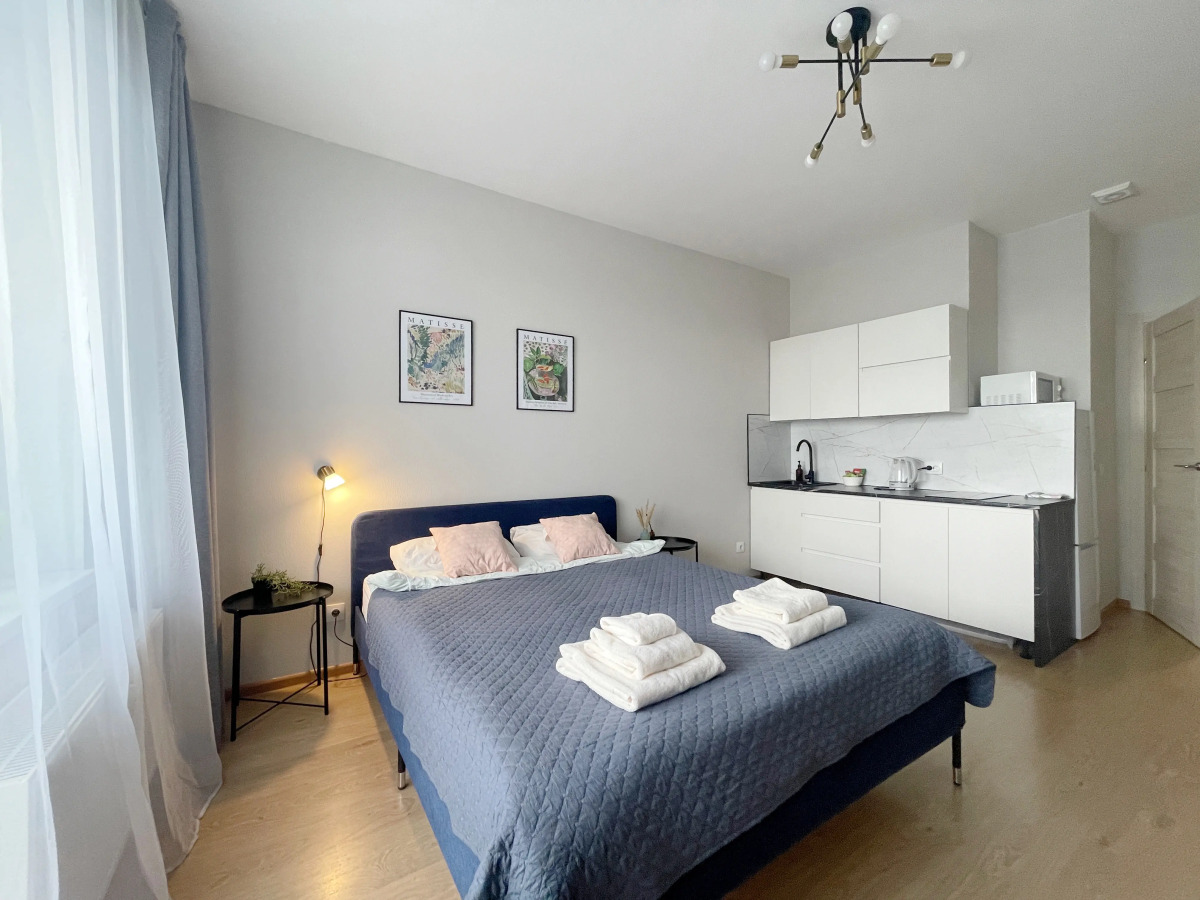 Квартира Уютная студия в Приморском районе