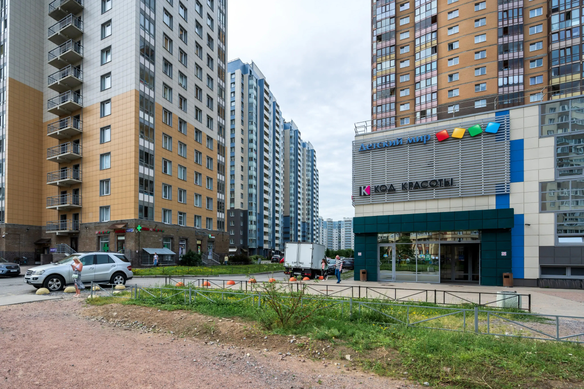 Апартаменты в Лыжном переулке рядом с Васильевским островом
