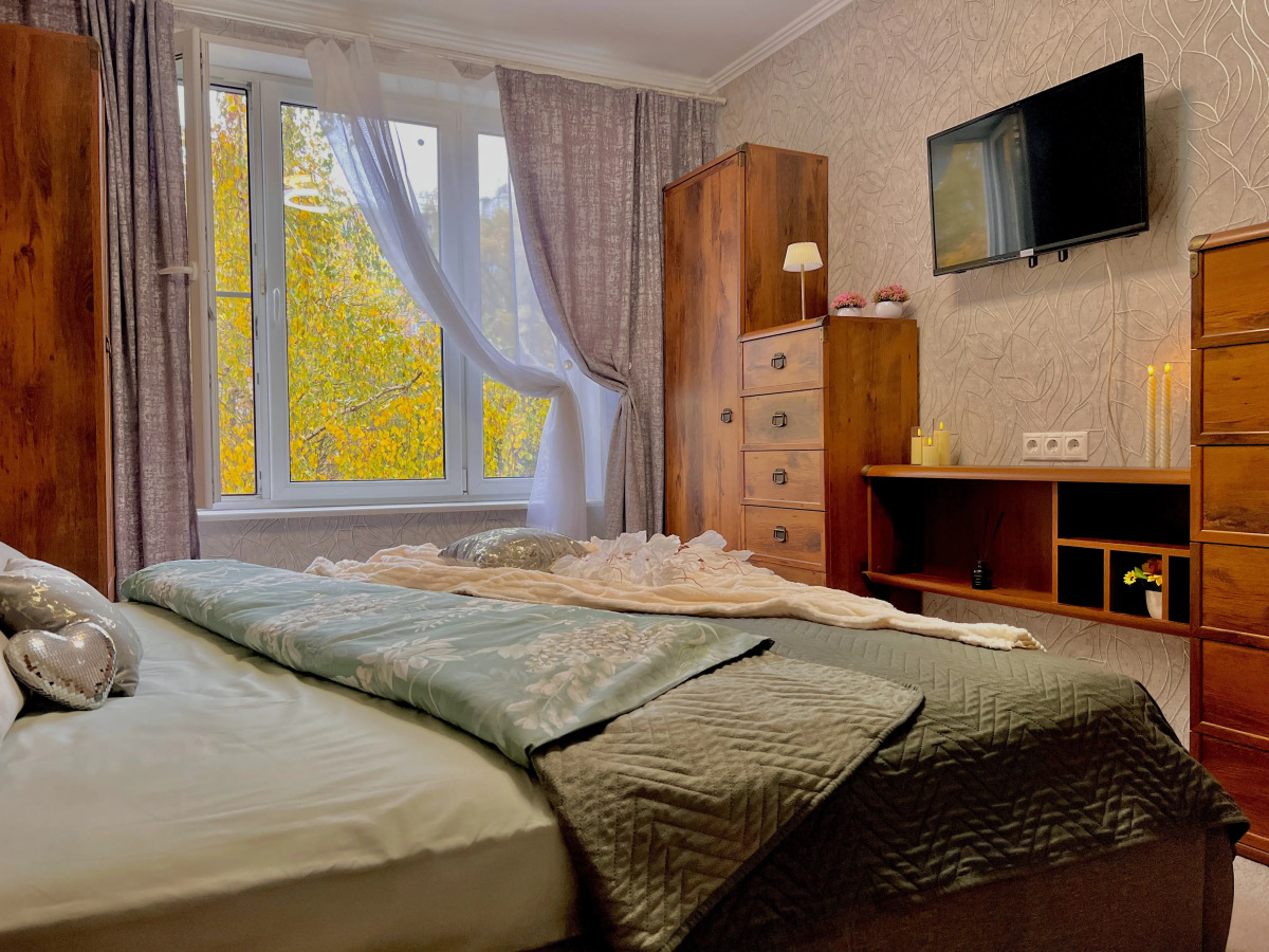 Квартира стильная 4 минуты пешком от метро Проспект Вернадского