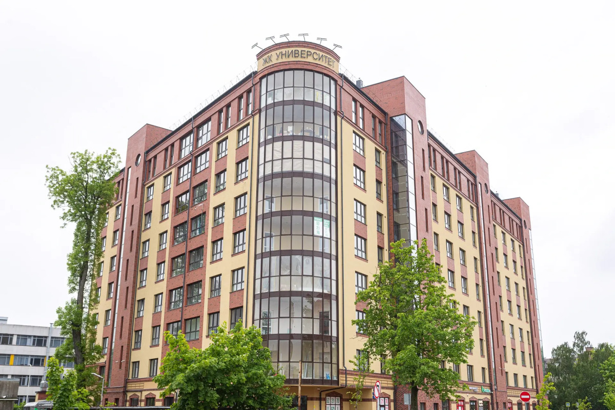 Квартира на  7 этаже в центре Калининграда