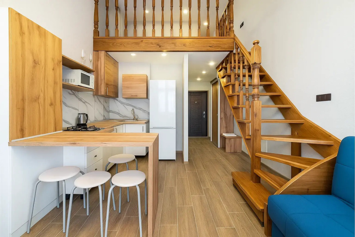 Квартира Двухуровневая с видом на Казино недалеко от подъемников