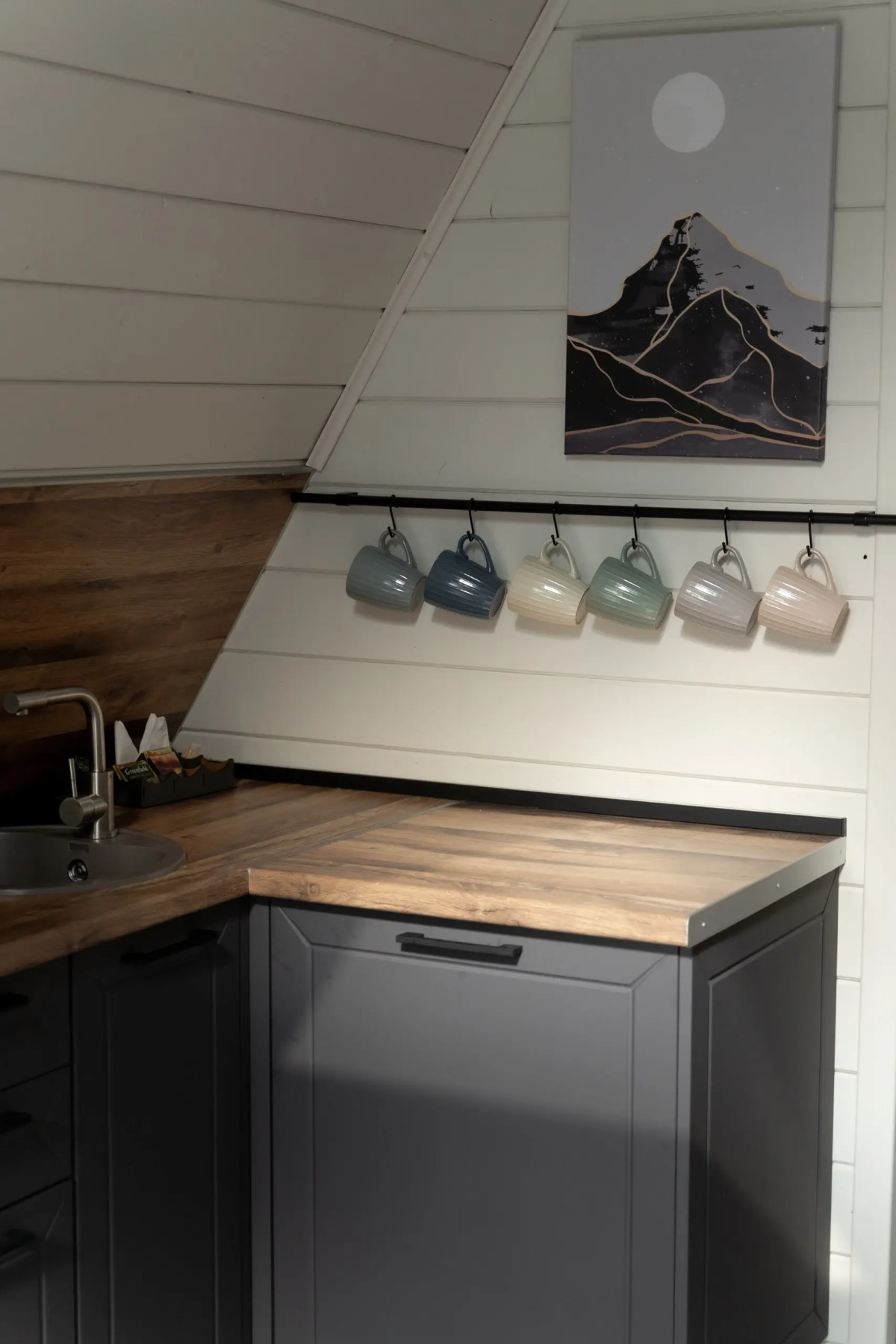 Частный дом A-Frame в лесу в 6 км от Мурманска