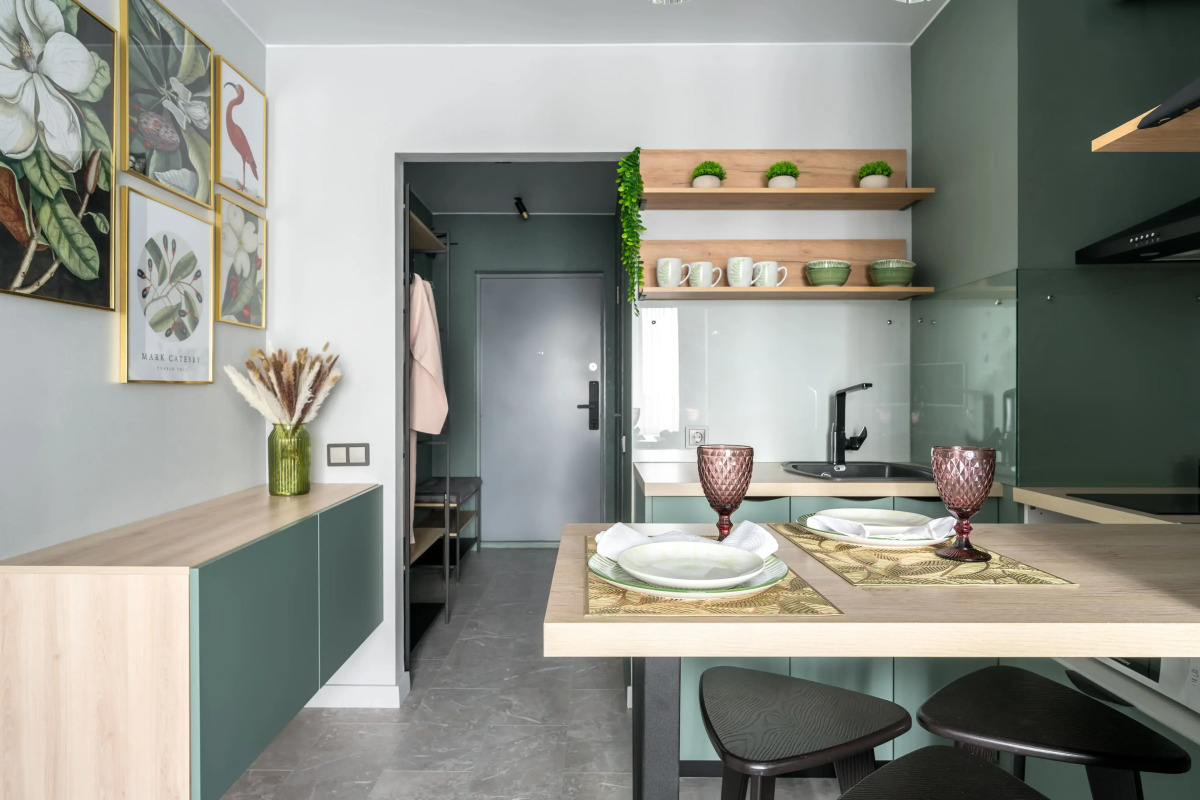 Апартаменты в Лыжном переулке рядом с Васильевским островом