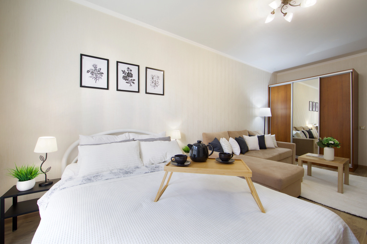 Апартаменты DoMino — Стильная Однокомнатная с Приятной Атмосферой