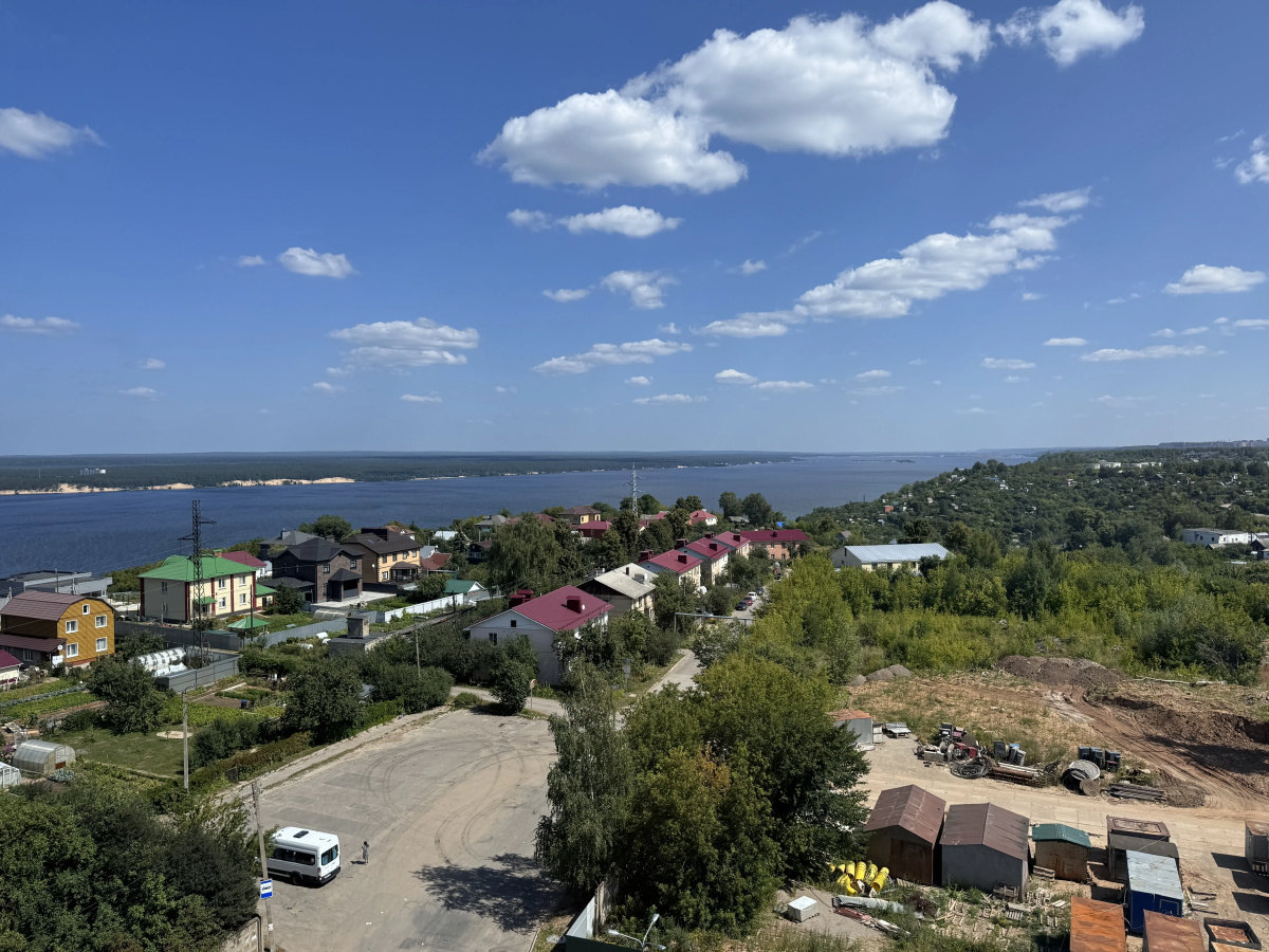 Квартира Новая 1-комнатная квартира с видом на Волгу