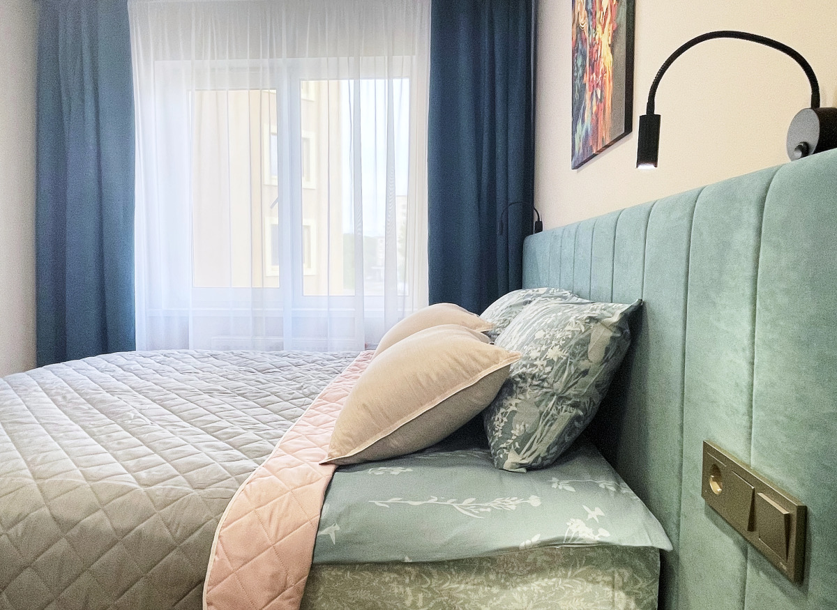 Апартаменты GLOBALSTAY. Новые студии 2 мин до метро Кировский завод