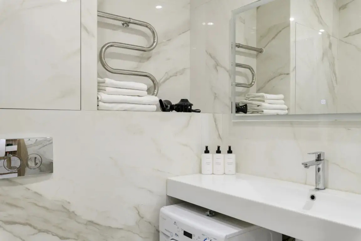 Апартаменты NicePlaceSPb на Большеохтинском 15к2 3