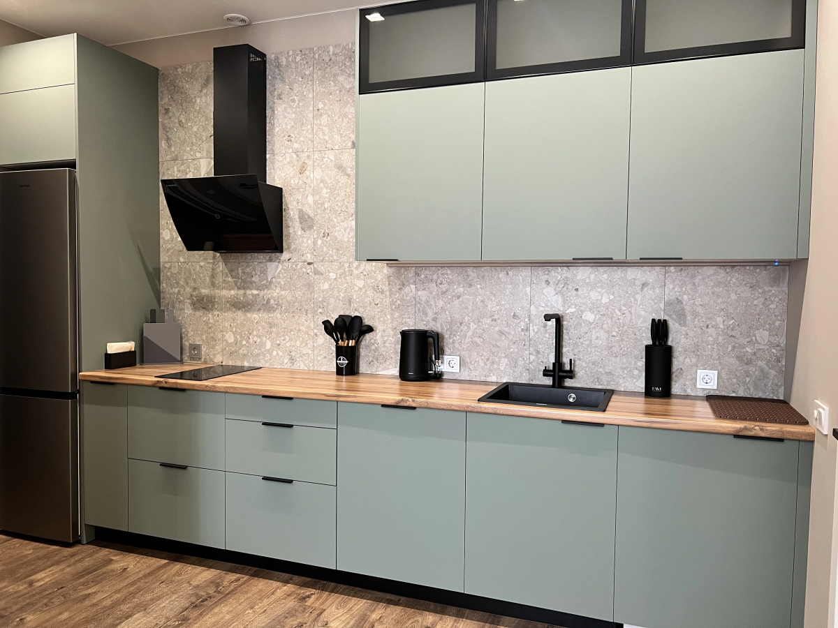 Квартира Трехкомнатная с двумя раздельными спальнями и большой кухней-гостиной