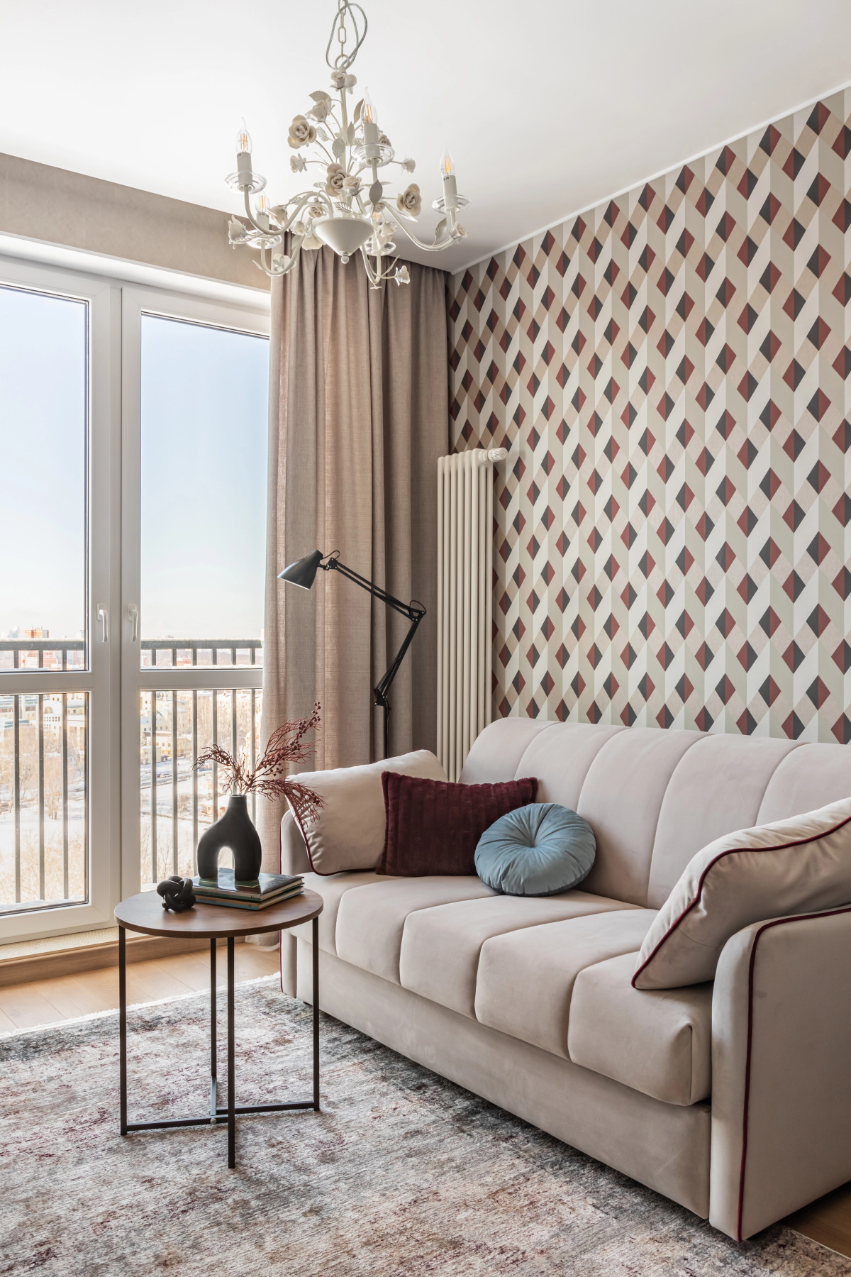 Квартира Moscow Deluxe Apartments Fili Family Suite