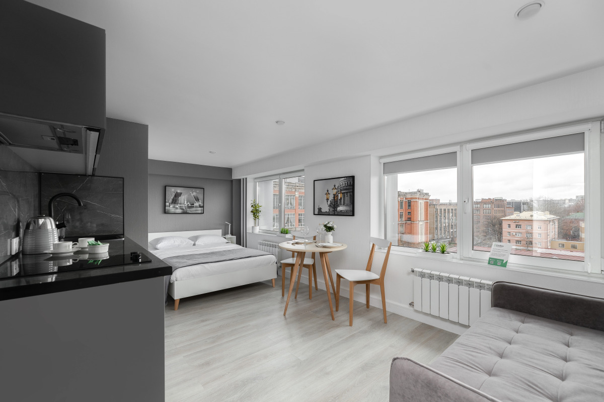 Апартаменты Knokey Электрозаводская Четырёхместные