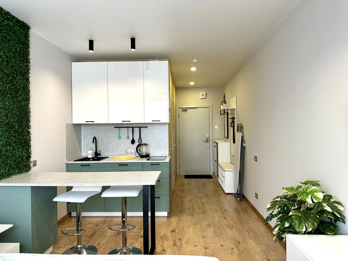 Апартаменты Студия у метро Автово