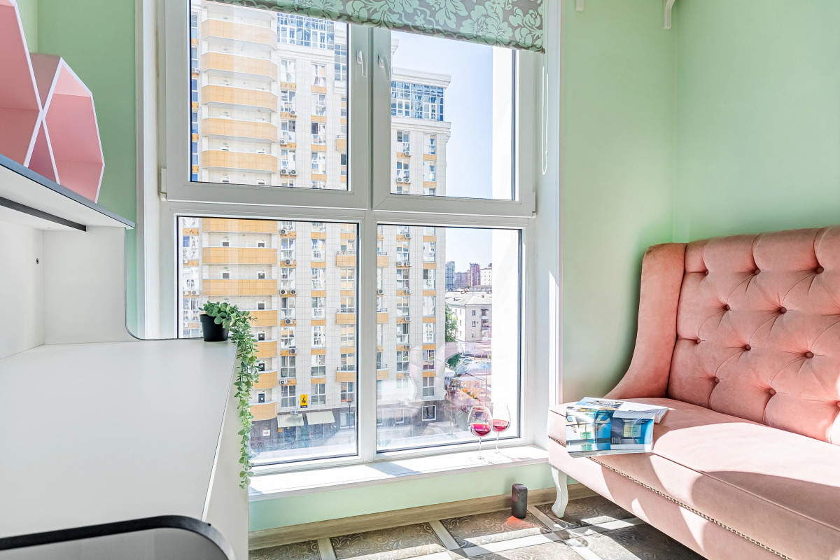 Апартаменты Стиль и Спокойствие Ортопедический Матрас Smart TV и Панорамное Окно ЖК Большой by Depart Apart