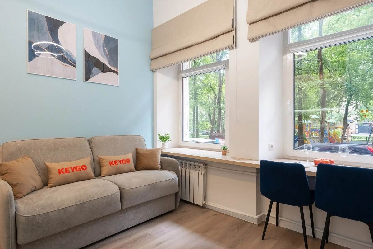 Апартаменты KeyGo 1012 Студия Рядом с Парком Сокольники