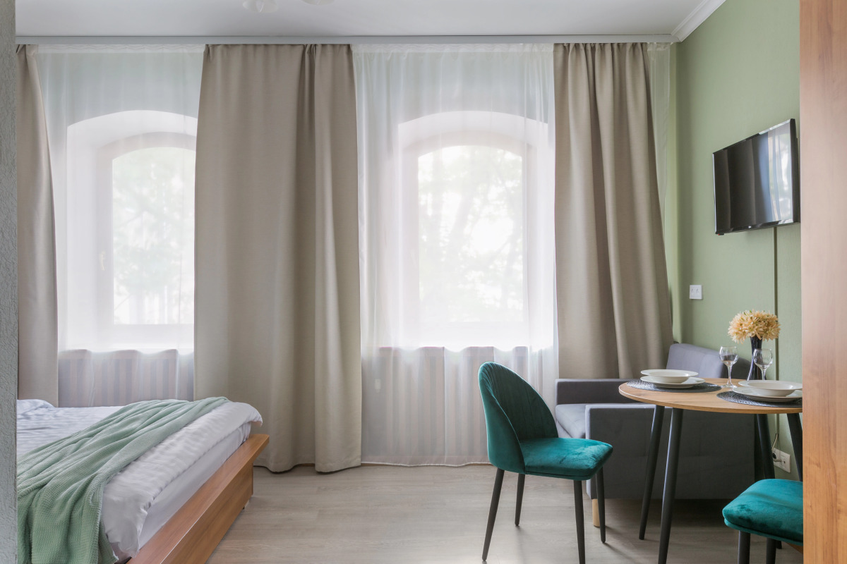 Апартаменты для троих гостей с 1 кроватью (3-ий или 4-ый этаж)