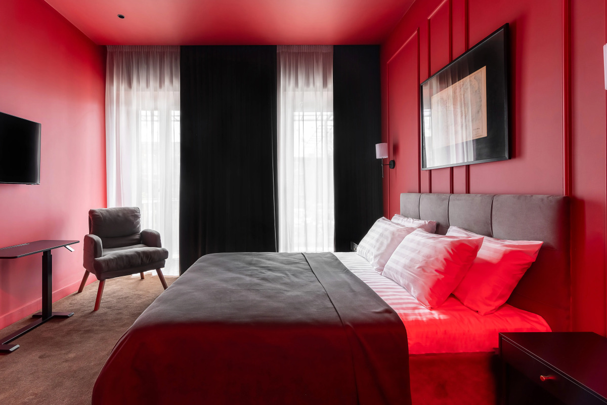 Апартаменты Red room в NikolaevBuilding