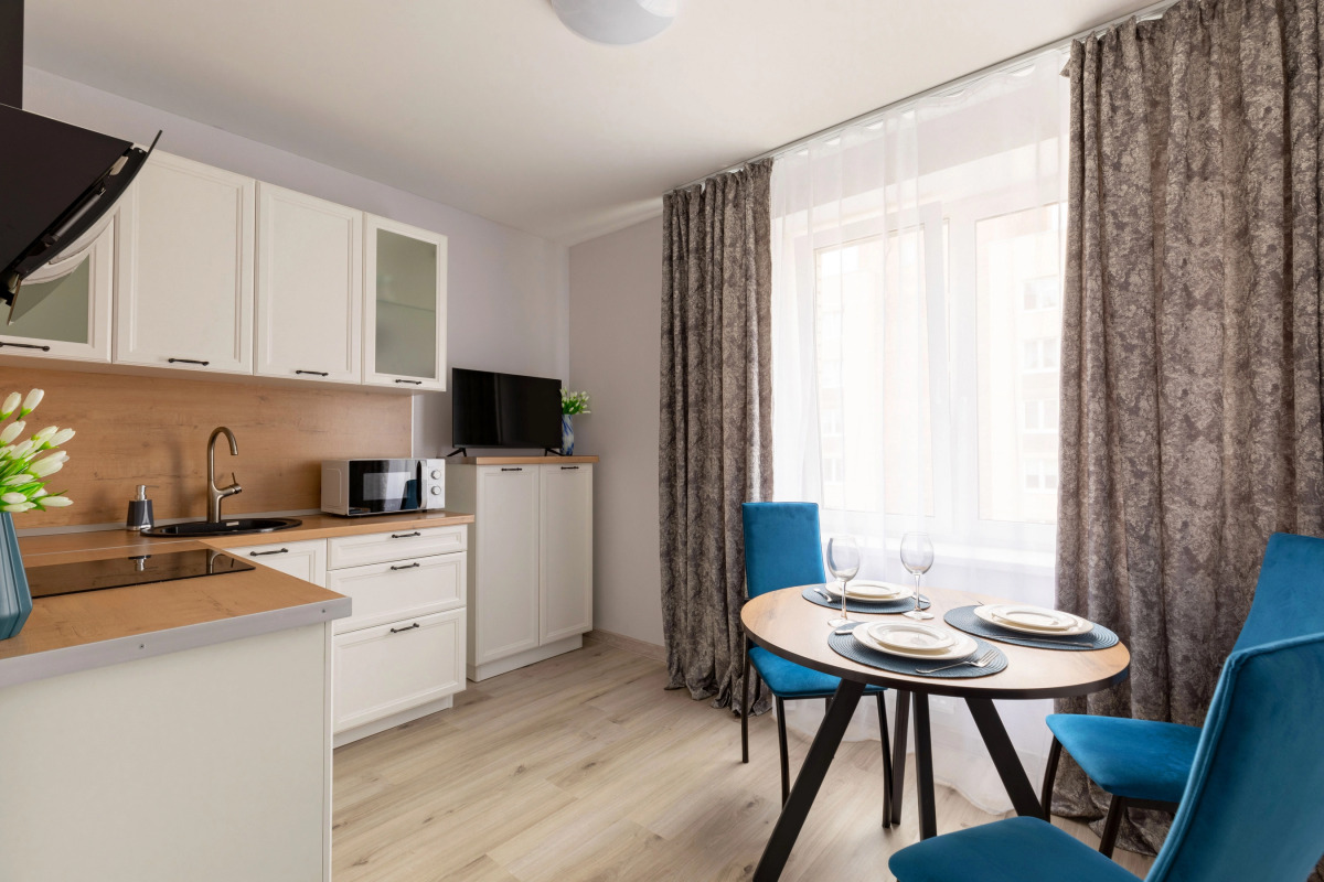 Апартаменты Живи в Курортном однокомнатная квартира Садовая 90