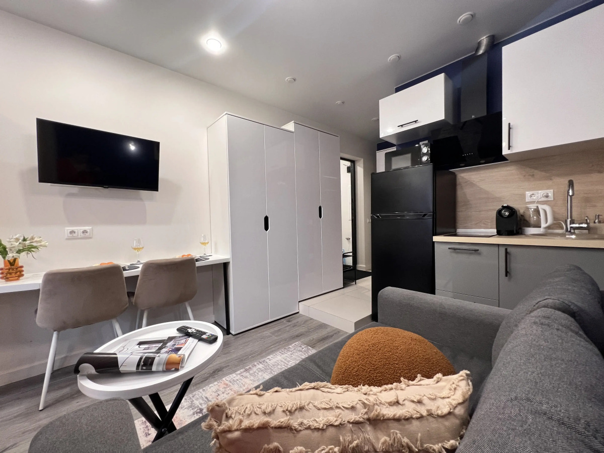 Апартаменты Студия с видом на Центральный мост