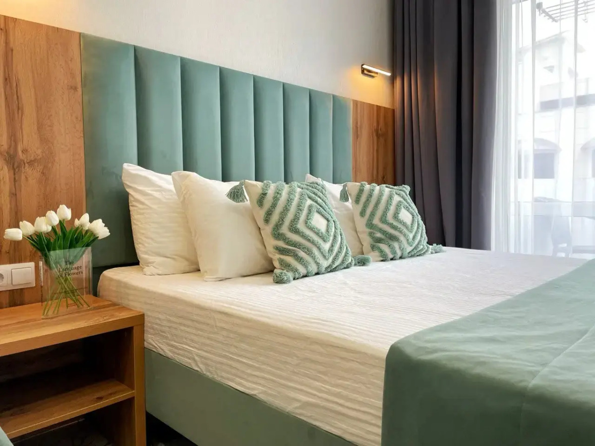 Апартаменты с Балконом 3 Минуты до Моря