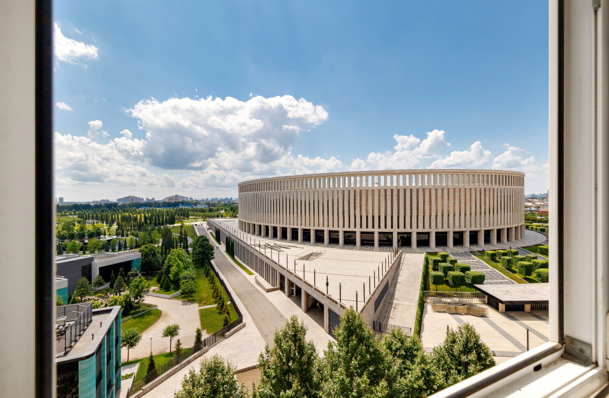 Апартаменты с Видом на Парк и Стадион Краснодар | Как в Европе, Только Дома by Depart Apart