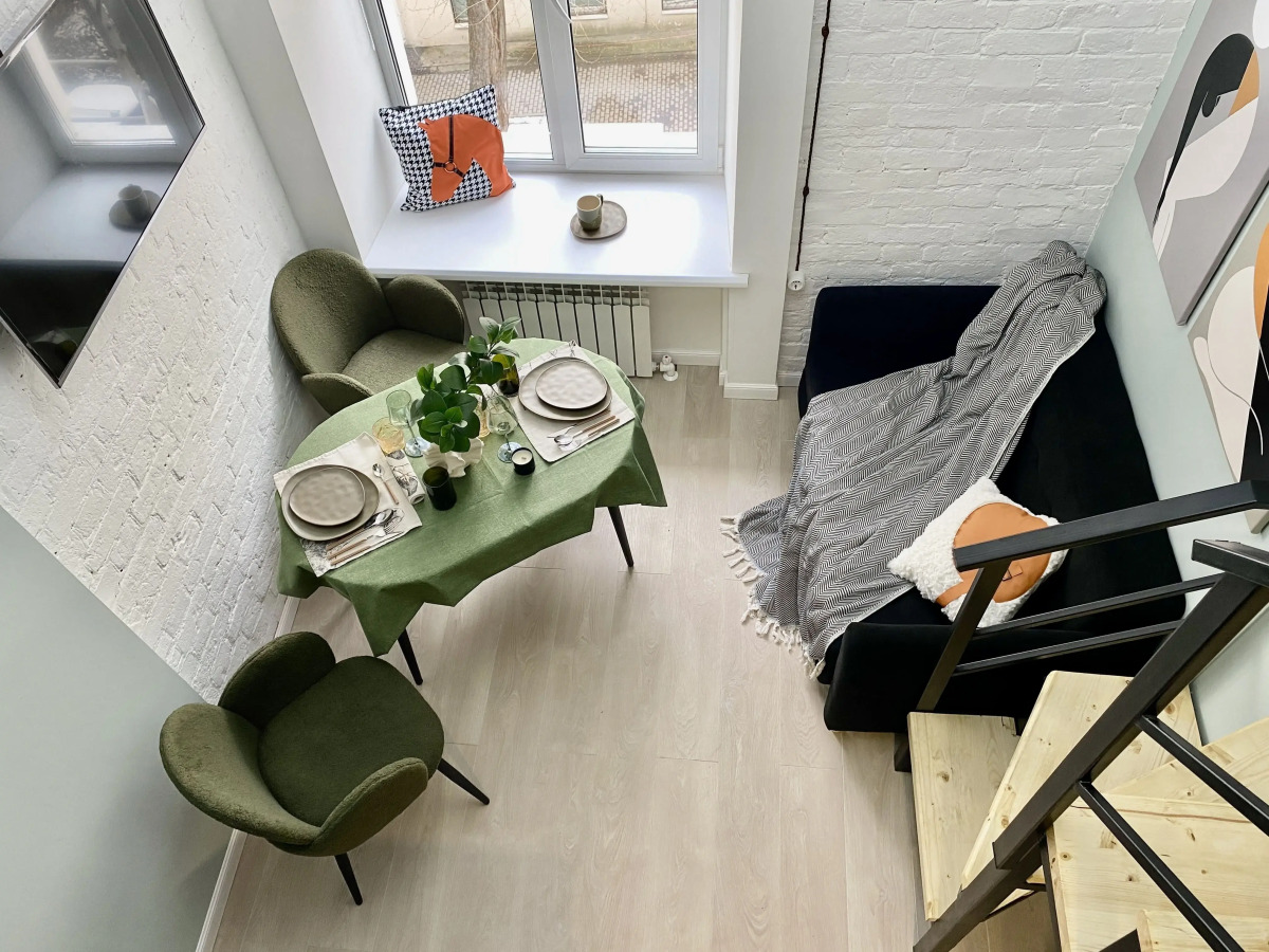 Квартира Двухуровневая студия на четверых