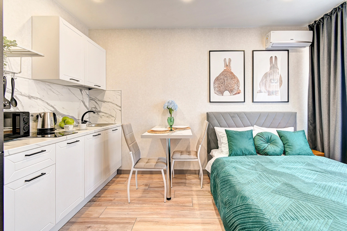 Квартира Уютная студия 1я линия от моря