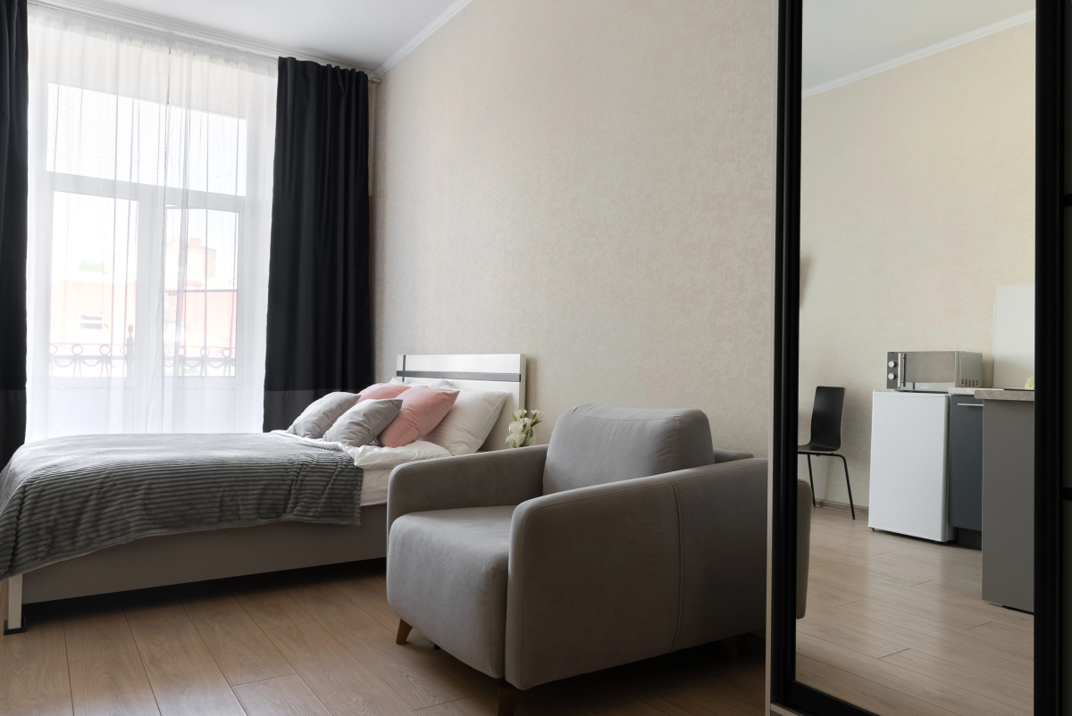 Апартаменты с Балконом в Центре Города