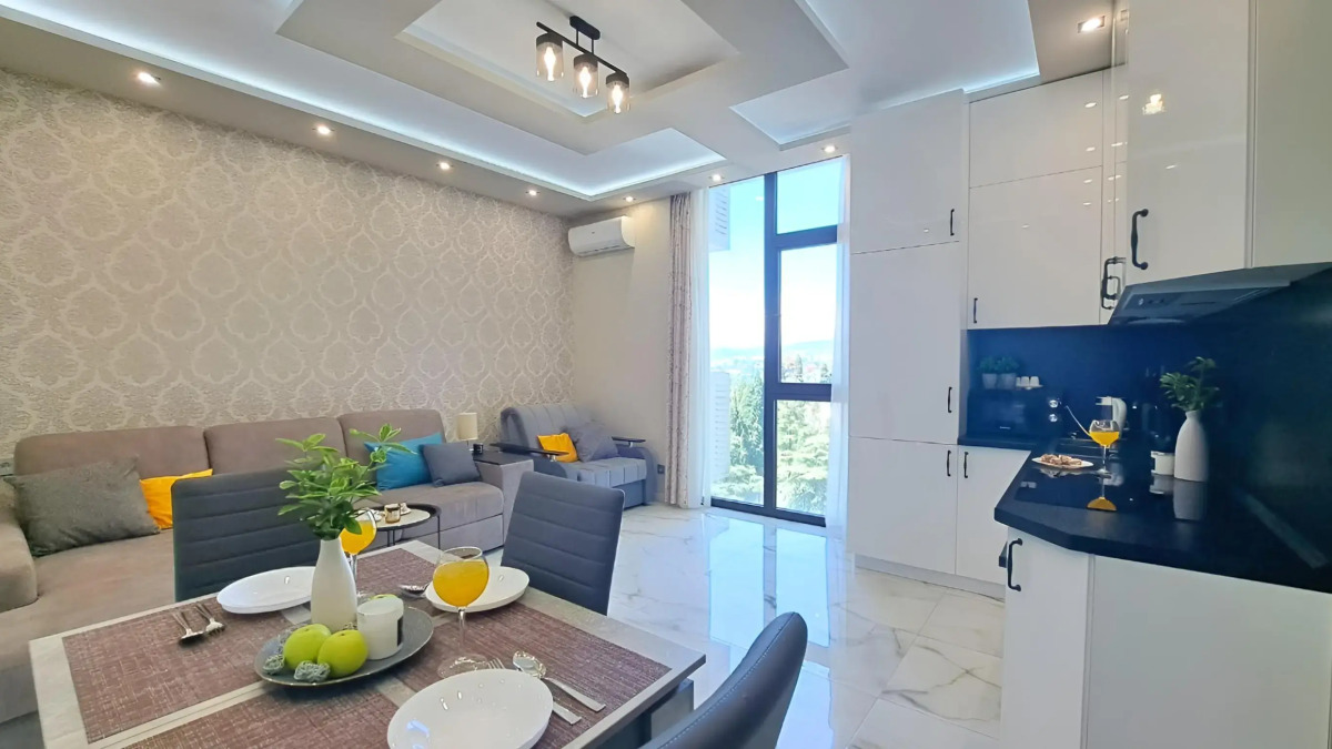 Апартаменты в ЖК Метрополь с Красивым Видом на Горы