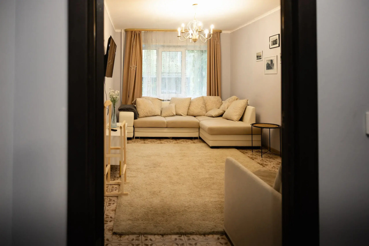 Апартаменты Двухкомнатные в тихом месте в центре