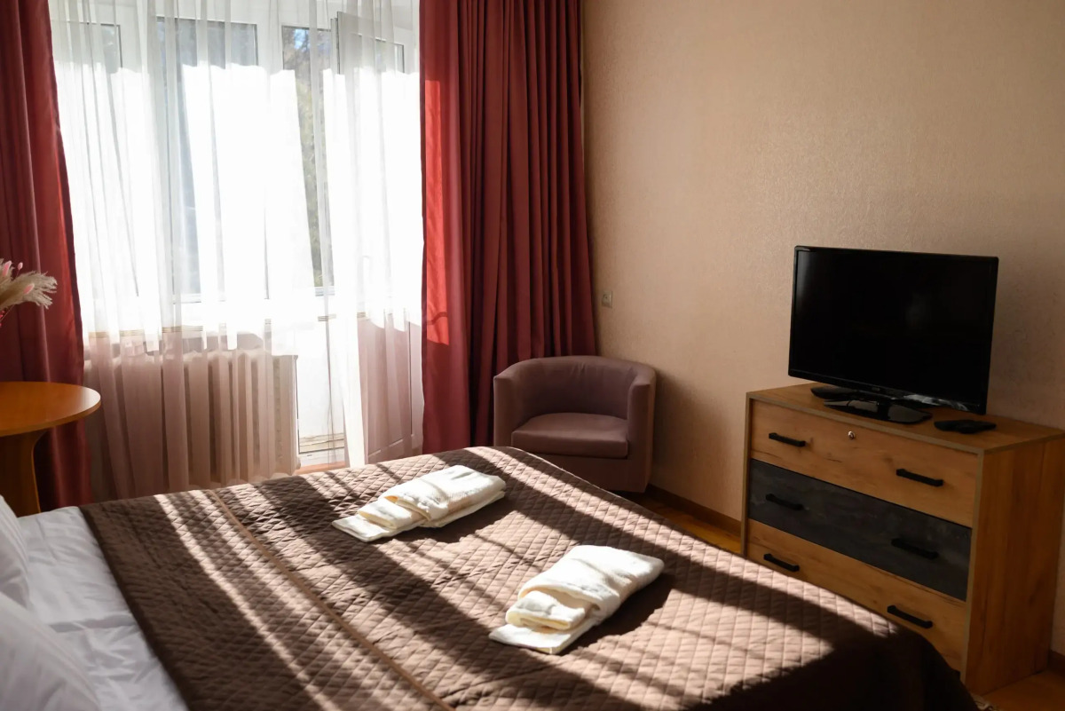 Квартира Однокомнатная Уютная с Балконом в Курортной Зоне Кисловодска