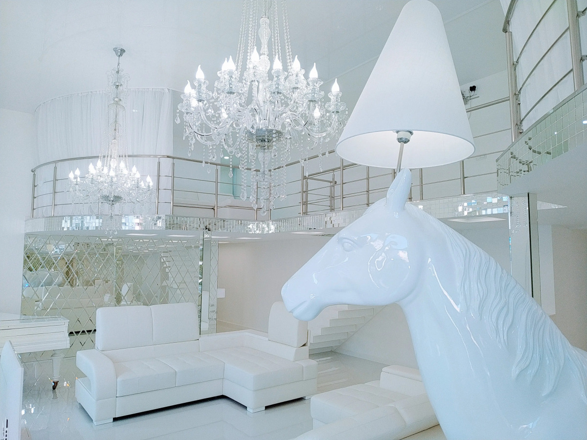 Апартаменты Двухъярусные Белоснежные на Невском 96