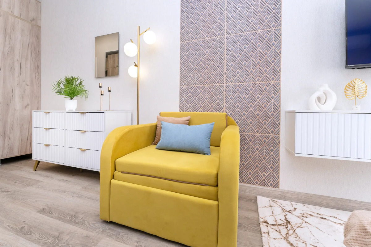 Квартира Студия с Балконом и Видом на Море