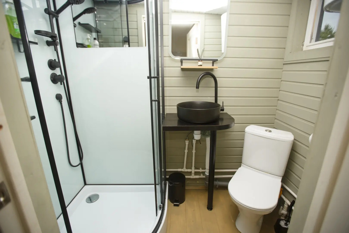 Бунгало 2х местный дом с видом на реку